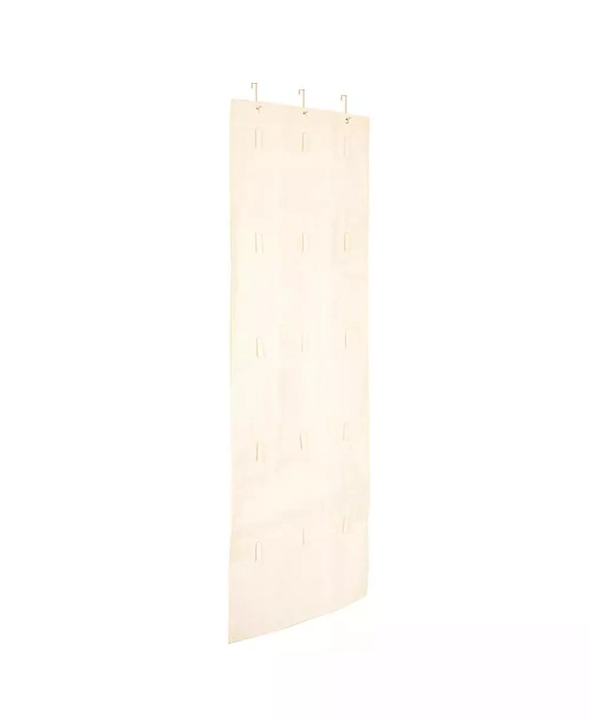 商品Household Essentials|Over The Door Cotton Blend Cap and Hat Organizer with 15 Stay-Put Hangers,价格¥243,第1张图片