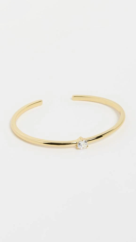 商品Shashi|Solitaire Cuff Bracelet,价格¥847,第1张图片
