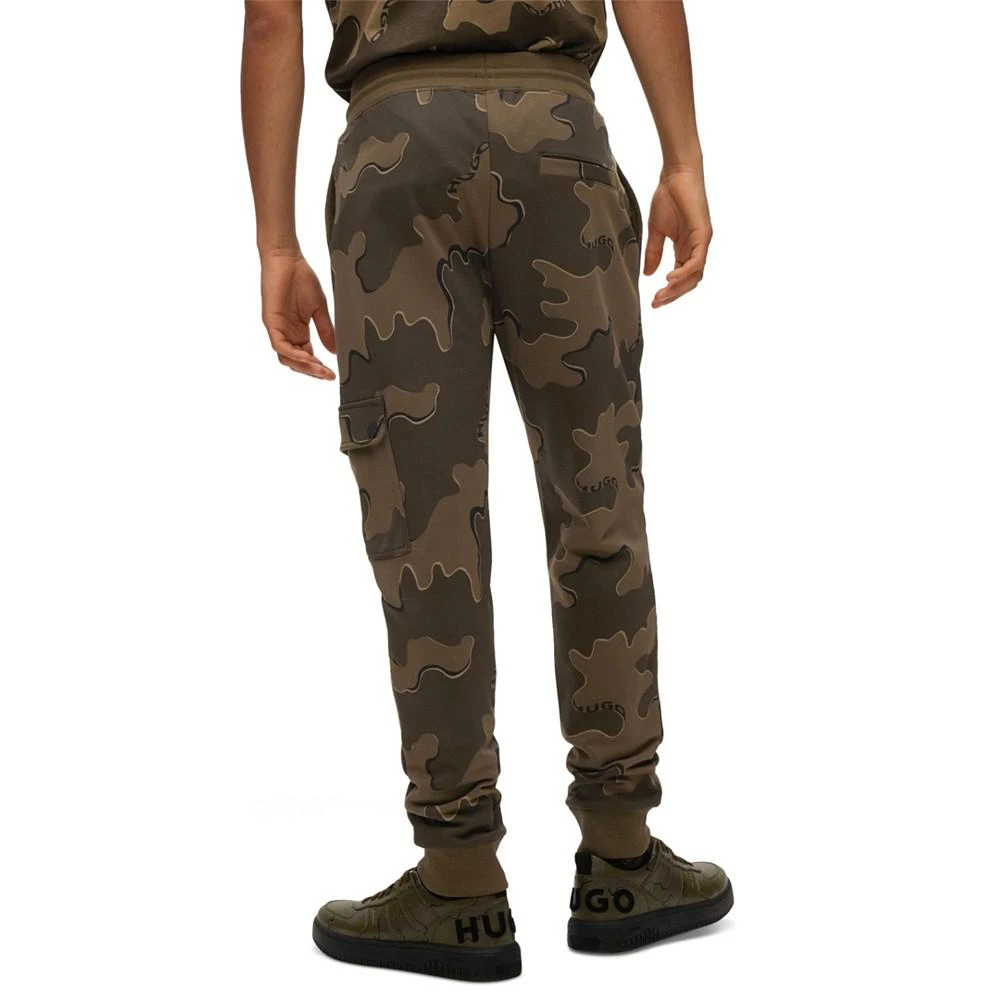 商品Hugo Boss|Men's Dromwell Camo Cargo Sweatpants,价格¥710,第2张图片详细描述