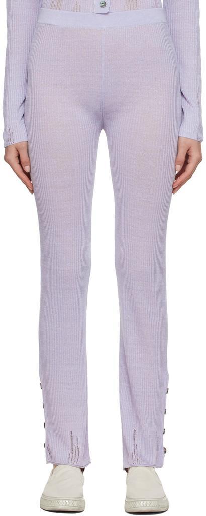 商品Acne Studios|Purple Karah Lounge Pants,价格¥2425,第1张图片