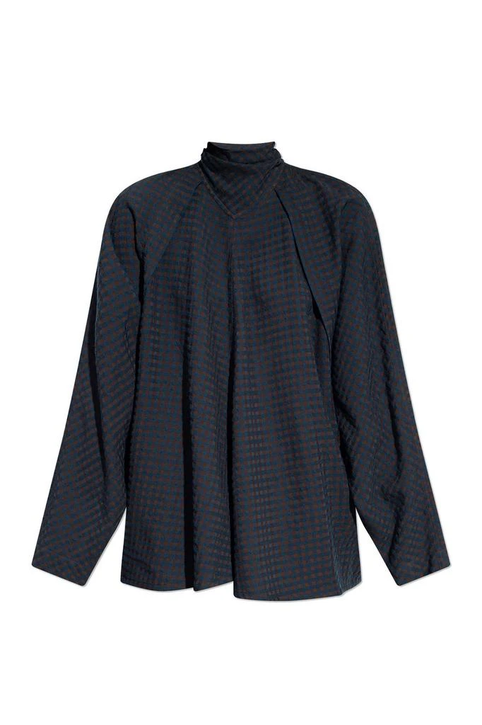 商品Lemaire|Lemaire Checked Long-Sleeved Shirt,价格¥4341,第1张图片