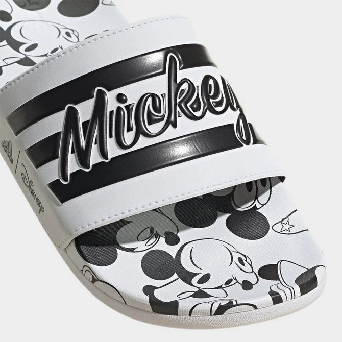 商品Adidas|Men's adidas Adilette Comfort Mickey Mouse Slide Sandals,价格¥297,第3张图片详细描述