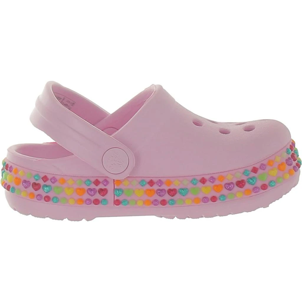 商品Crocs|Crocs Girls CROCBAND GEM BAND Toddler Slip On Sport Sandals,价格¥248,第2张图片详细描述