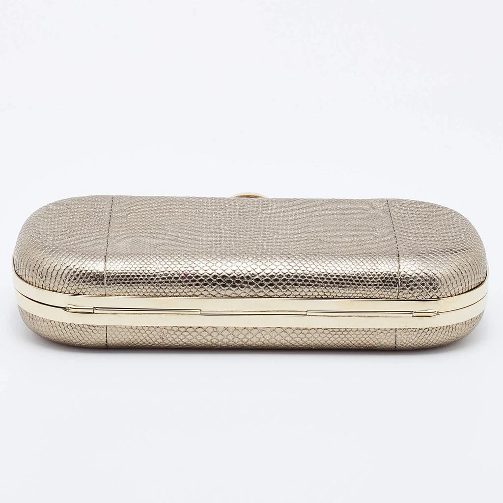 Bvlgari Metallic Gold Karung Chain Clutch 商品