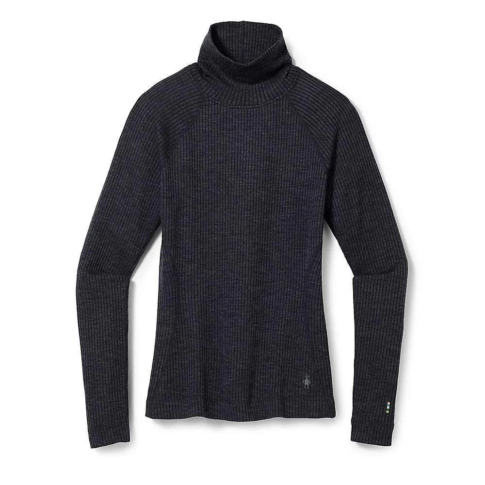 商品SmartWool|Smartwool Women's Thermal Merino Rib Turtleneck Top,价格¥989,第3张图片详细描述