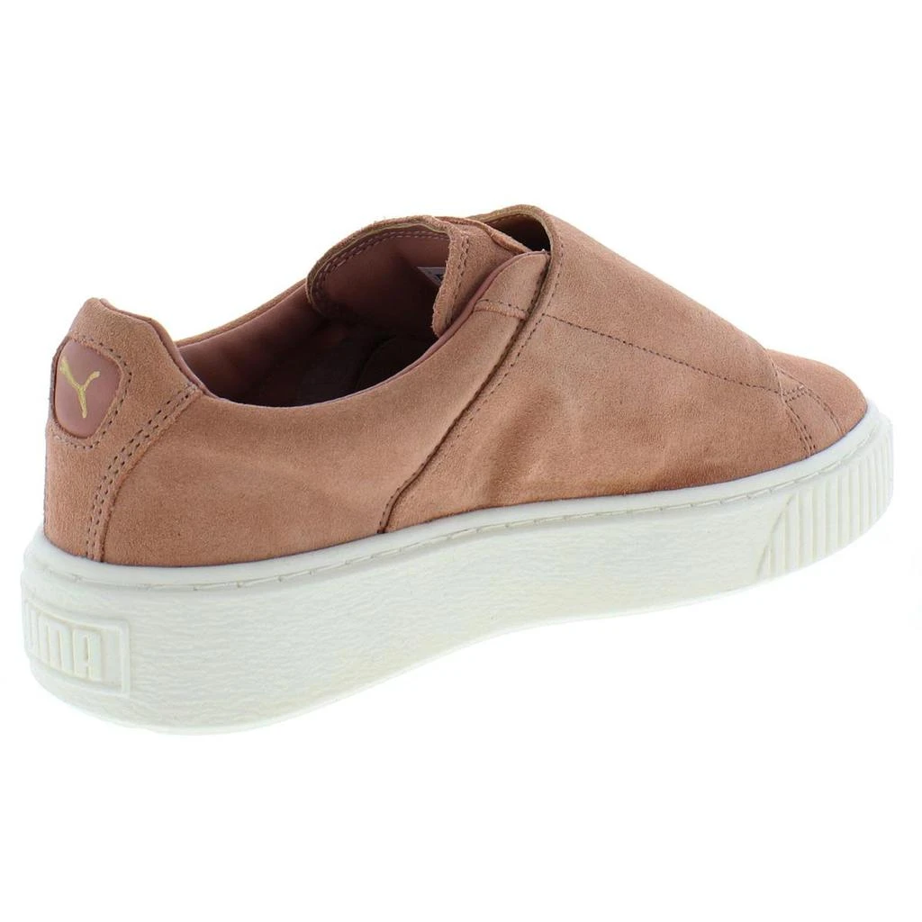 商品Puma|Puma Womens Platform Strap Suede Low Top Casual Shoes,价格¥146,第2张图片详细描述