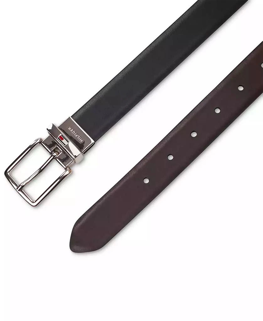 商品Tommy Hilfiger|Big Boys Reversible Dress Belt with Logo Buckle,价格¥223,第4张图片详细描述