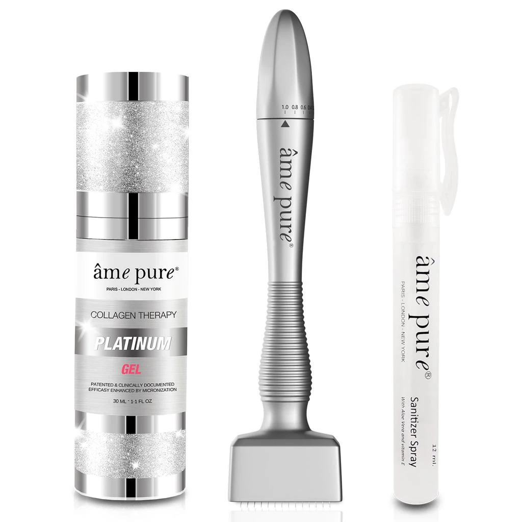 商品Ame Pure|âme pure  可调节肌肤微型针仪器套装（胶原蛋白凝胶）,价格¥900,第1张图片