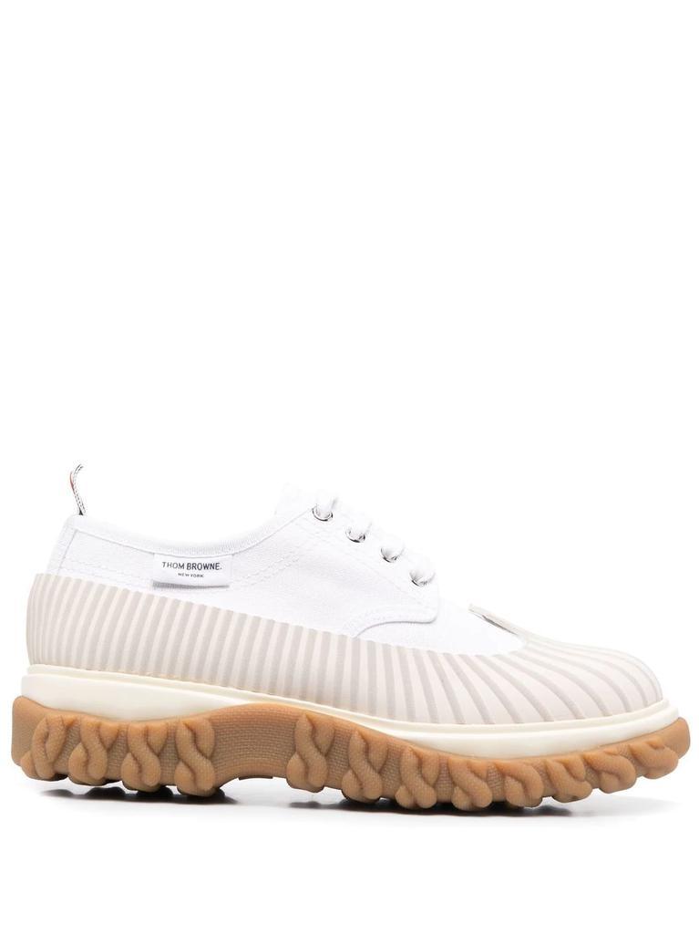 商品Thom Browne|THOM BROWNE molded-sole lace-up duck shoes,价格¥4287,第1张图片