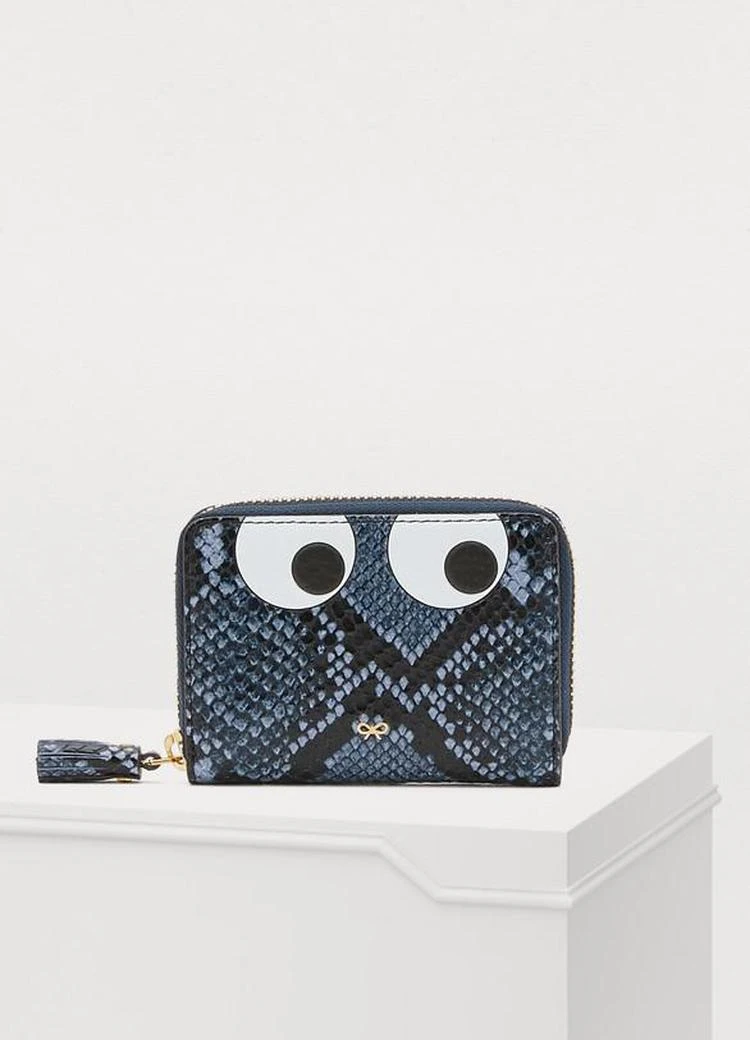 商品Anya Hindmarch|Eyes snakeskin 钱包,价格¥2848,第1张图片