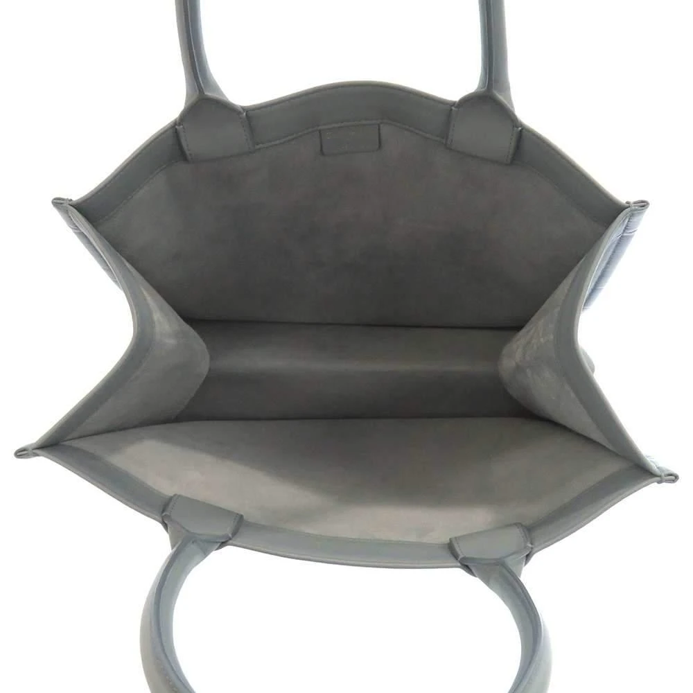 商品[二手商品] Dior|Dior Grey Oblique Large Leather Book Tote Bag,价格¥21010,第5张图片详细描述