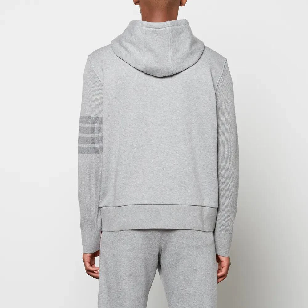 商品Thom Browne|Thom Browne Men's Tonal 4-Bar Loopback Hoodie,价格¥5089,第2张图片详细描述