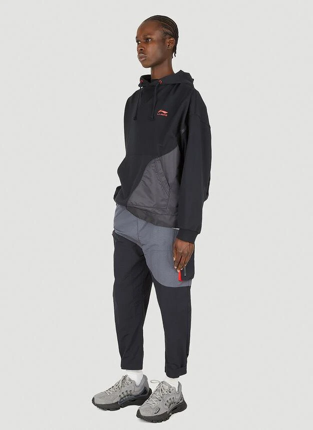 商品Li-Ning|Cargo Track Pants in Black,价格¥393,第2张图片详细描述