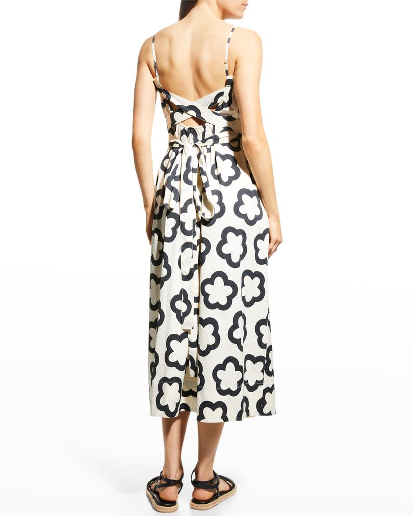 Ruffle Top Midi Dress商品第5张图片规格展示