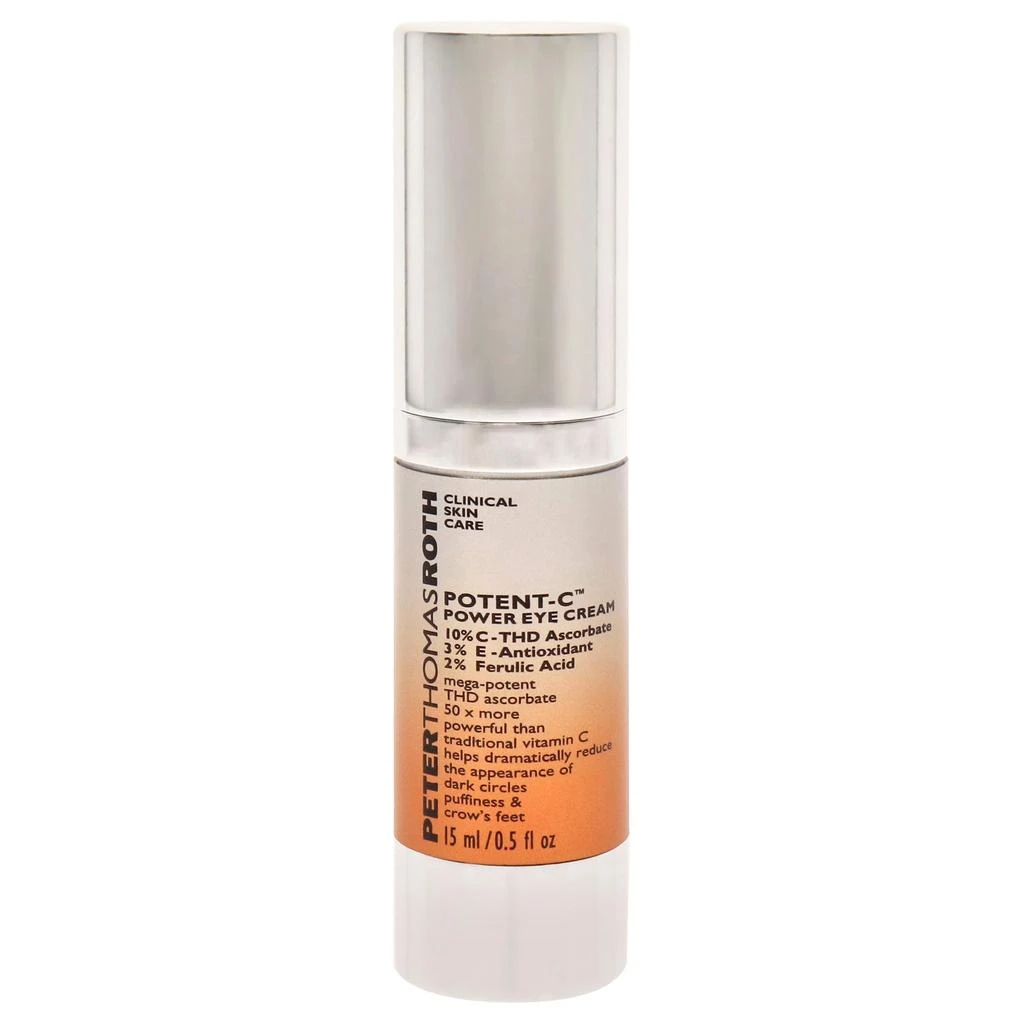 商品Peter Thomas Roth|Potent-C Power Eye Cream by  for Unisex - 0.5 oz Cream,价格¥433,第2张图片详细描述