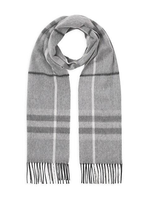 Giant Check Cashmere Scarf商品第3张图片规格展示