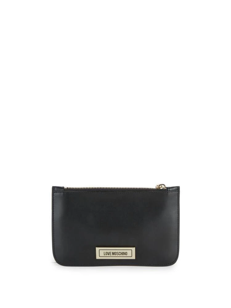 商品Moschino|Heart Leather Card Case,价格¥551,第3张图片详细描述