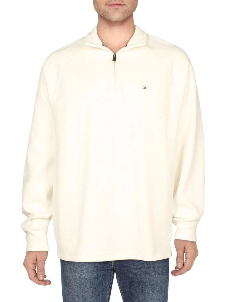 商品Tommy Hilfiger|Mens Mock Neck Pullover Sweatshirt,价格¥369,第1张图片详细描述