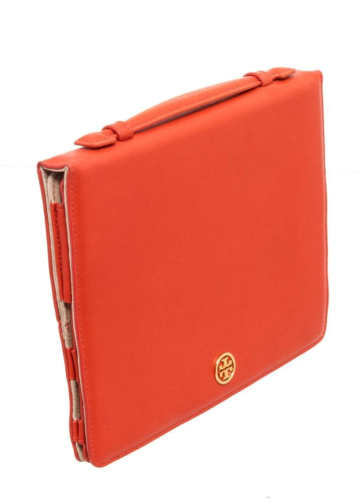 商品[二手商品] Tory Burch|Tory Burch Orange Leather Robinson Flip Tablet Case,价格¥1772,第2张图片详细描述
