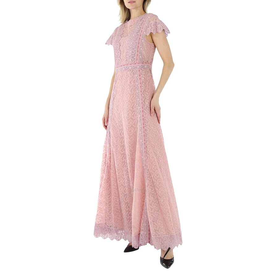 商品Burberry|Embroidered Floral Lace Tulle Dress,价格¥3716,第3张图片详细描述