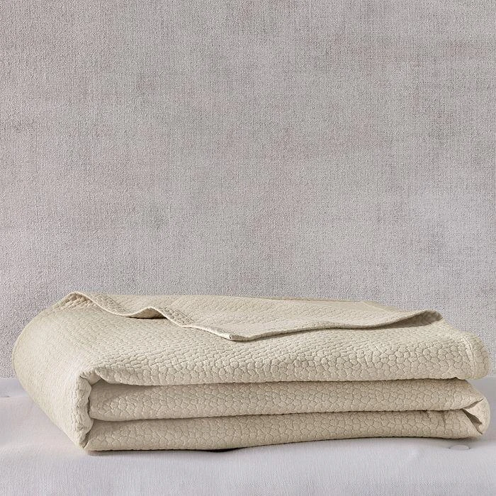 商品Hudson|Signature Pebbled Matelassé Coverlet, Full/Queen - Exclusive,价格¥1385,第3张图片详细描述