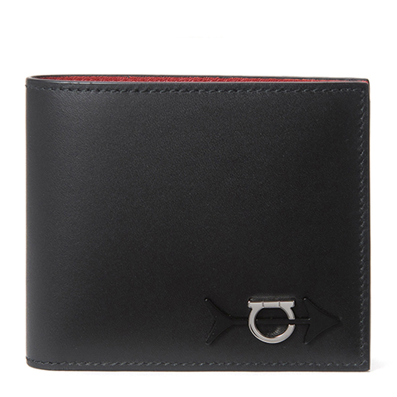 商品Salvatore Ferragamo|Salvatore Ferragamo 菲拉格慕 男士短款钱包 66-A381-704524,价格¥1894,第1张图片