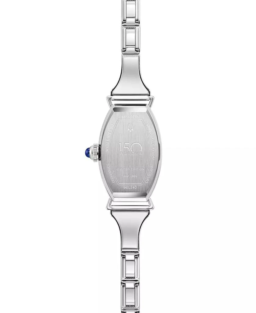 商品Bulova|150th Anniversary Women's Art Deco Miss America Stainless Steel Expansion Bracelet Watch 18mm,价格¥14482,第2张图片详细描述