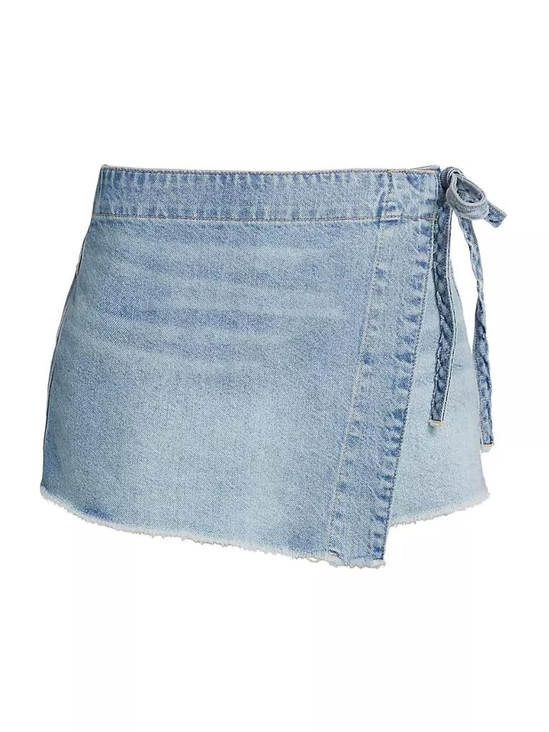 商品Free People|Emmy Denim Miniskort,价格¥661,第1张图片