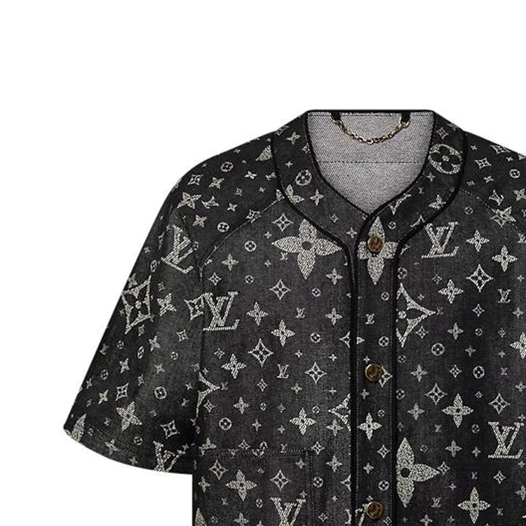 商品[国内直发] Louis Vuitton|FW23 字母Logo印花休闲短袖衬衫 男款 多色,价格¥14020,第6张图片详细描述