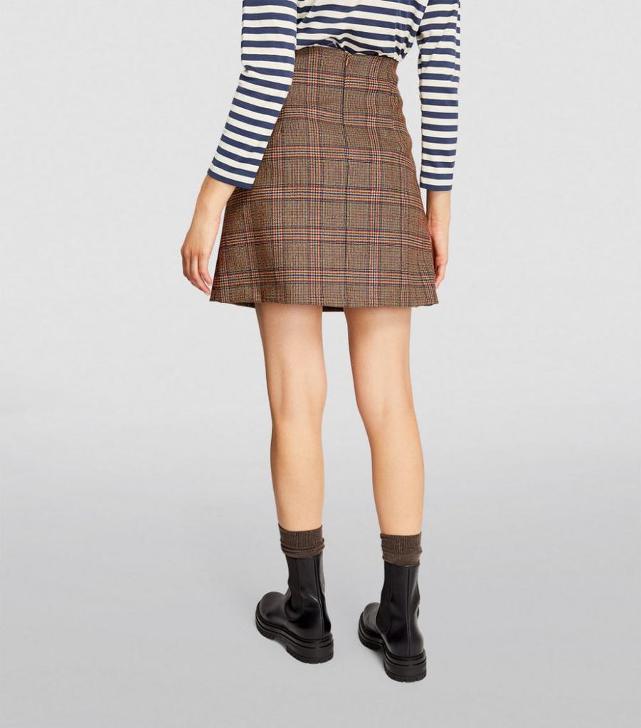 Check Mini Skirt商品第4张图片规格展示