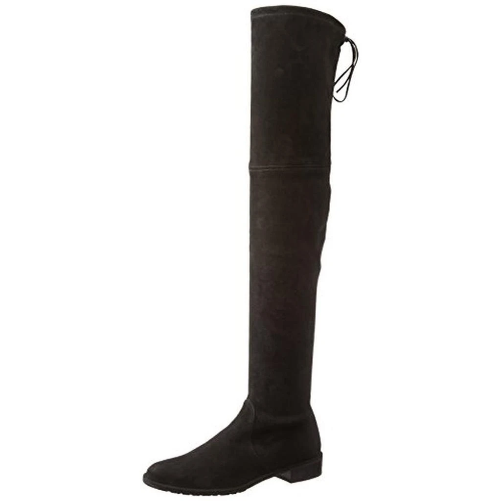 商品Stuart Weitzman|Stuart Weitzman Womens Lowland Suede Tie Back Over-The-Knee Boots,价格¥2325,第1张图片