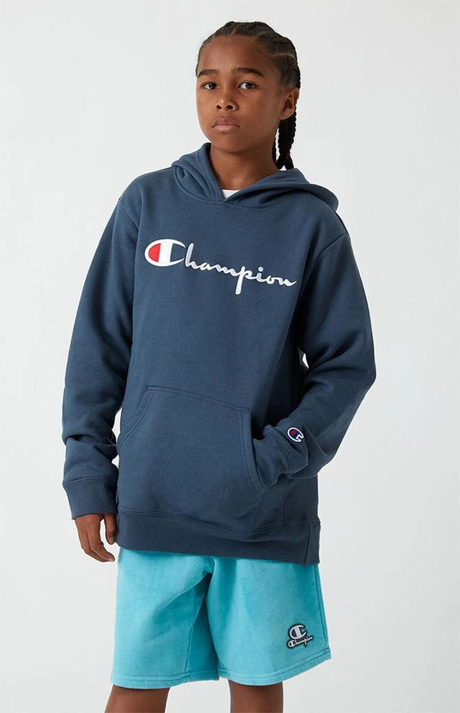 商品CHAMPION|Kids Script Logo Hoodie,价格¥260,第1张图片