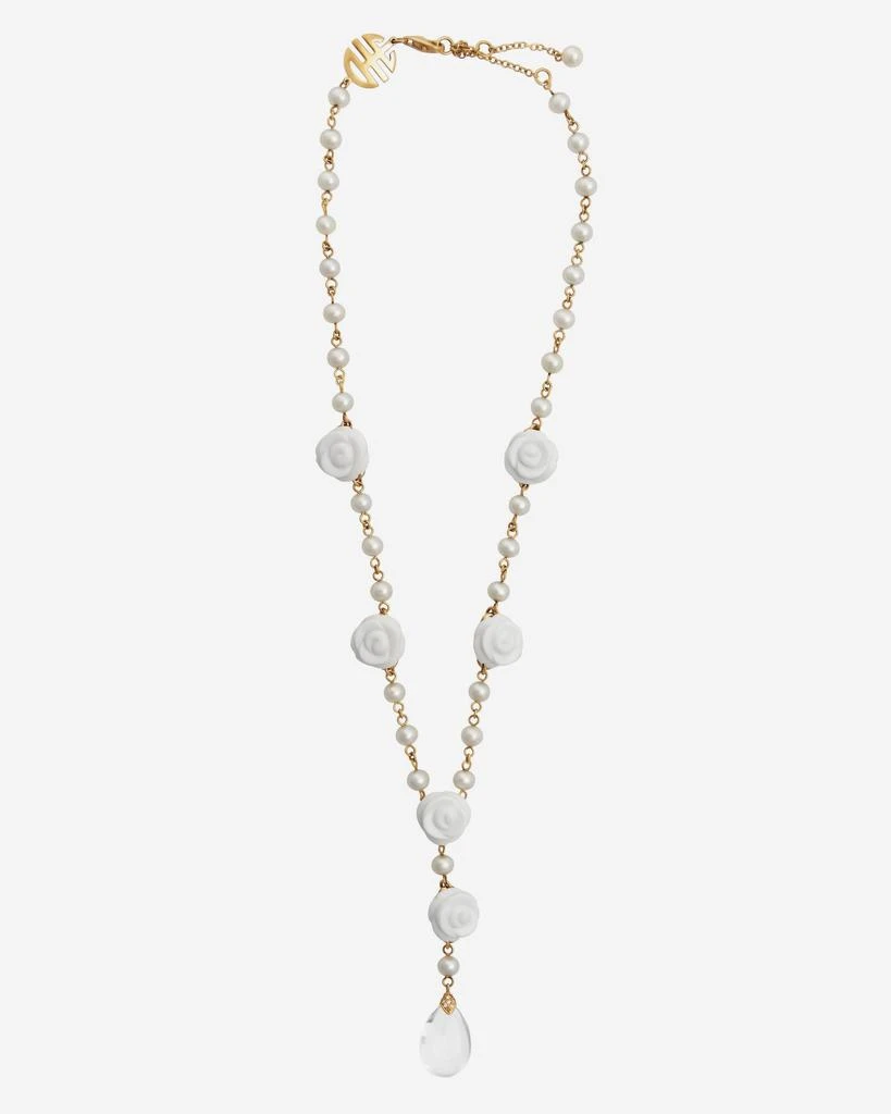 商品Mimi Milano|Mimi Milano Grace 18K White Gold, 11.50ct. Tw. Rock Crystals AndWhite Agate 46.25ct. Tw. Lariat Necklace C347R1A1J,价格¥22872,第3张图片详细描述