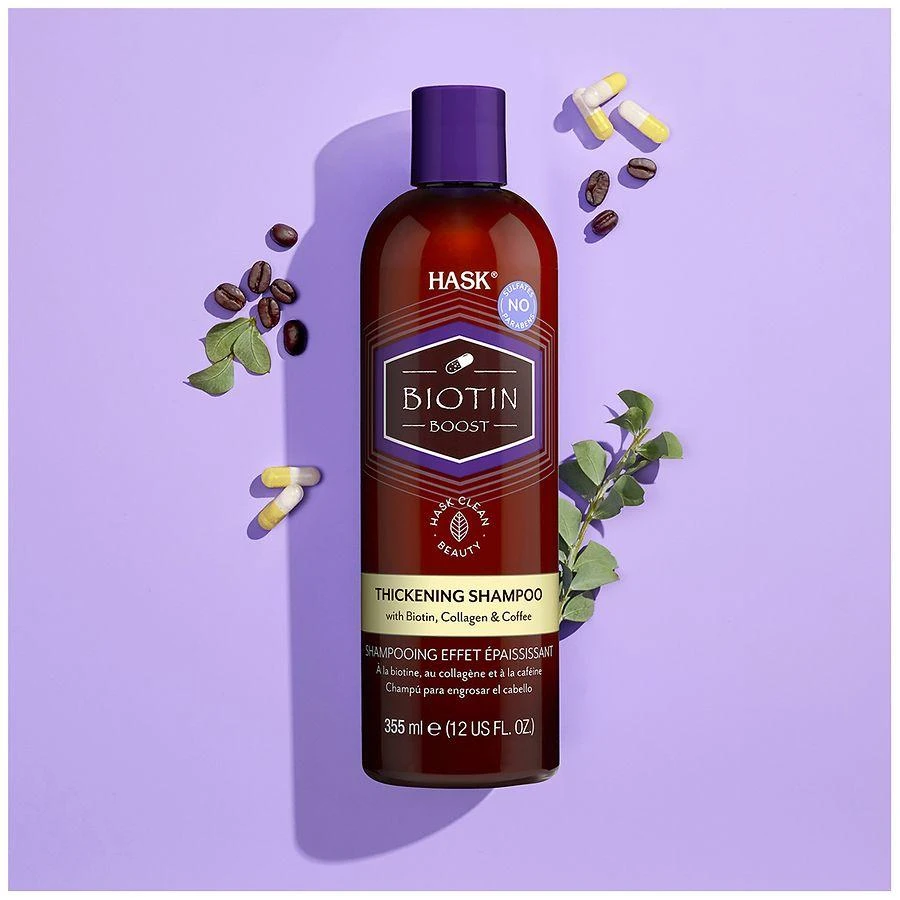 商品Hask|Biotin Boost Thickening Shampoo,价格¥57,第3张图片详细描述