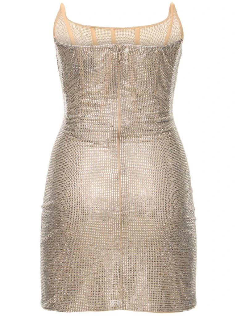 商品GIUSEPPE DI MORABITO|Crystal Embellished Mini Bustier Dress,价格¥10833,第4张图片详细描述