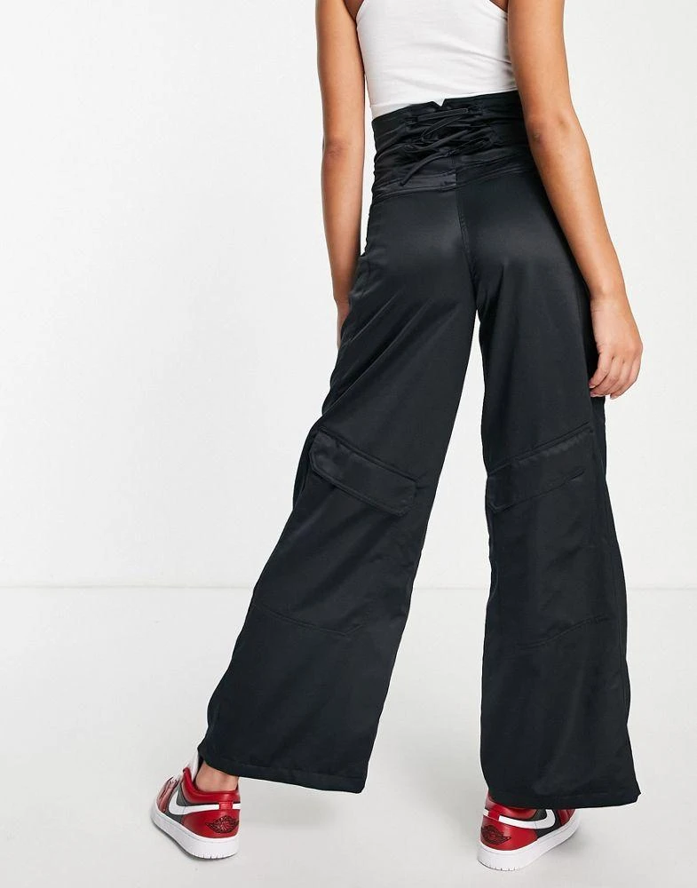 商品Jordan|Jordan 23E utility trousers in black and white mix,价格¥560,第4张图片详细描述
