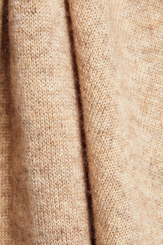 Mélange wool and cashmere-blend turtleneck sweater商品第4张图片规格展示