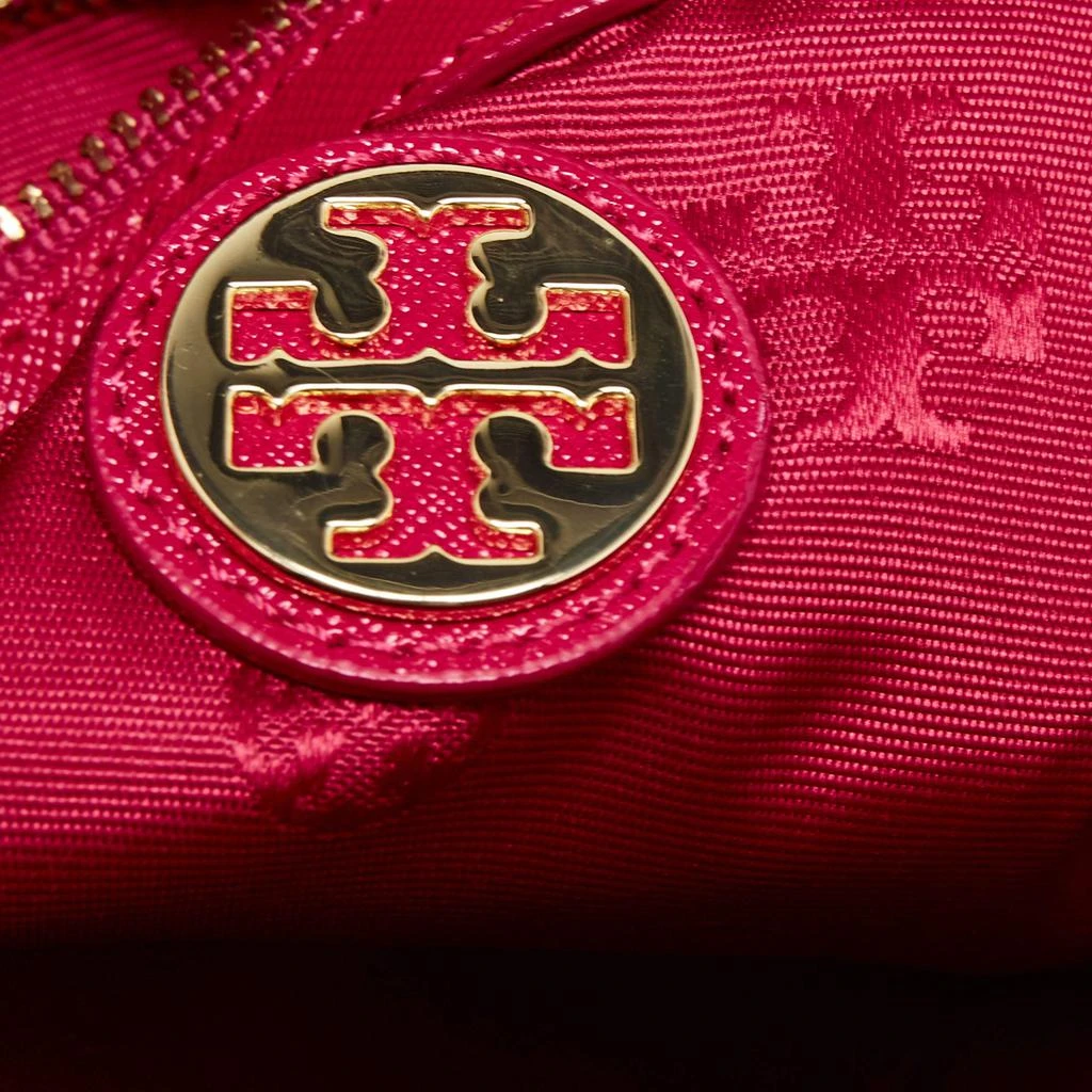 Tory Burch Fuchsia Leather Robinson Dome Satchel 商品