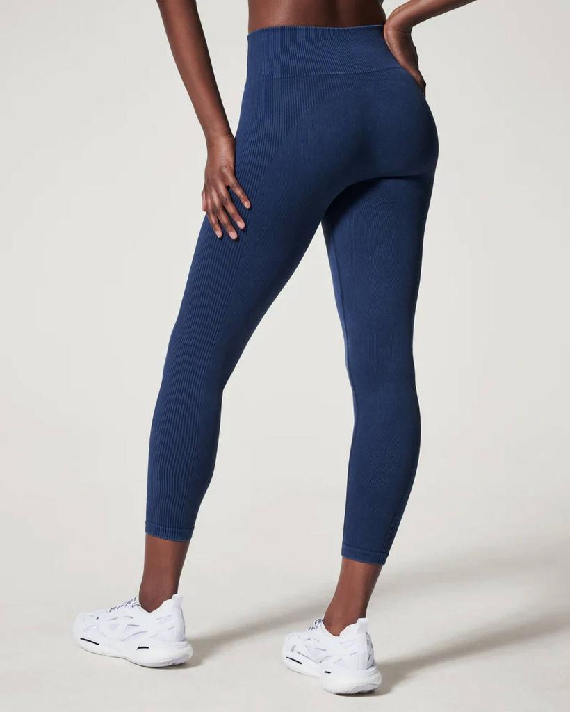 Soft Stretch Seamless Leggings In Midnight Navy商品第2张图片规格展示