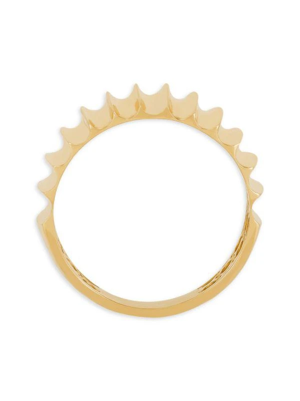 商品Saks Fifth Avenue|14K Yellow Gold Wavy Dome Ring,价格¥4157,第2张图片详细描述