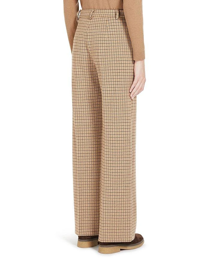 商品Weekend Max Mara|Seggio Houndstooth Wide Leg Pants,价格¥2200,第2张图片详细描述