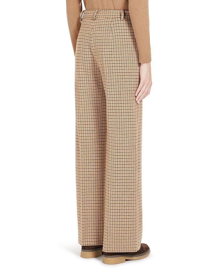 商品Weekend Max Mara|Seggio Houndstooth Wide Leg Pants,价格¥2192,第4张图片详细描述