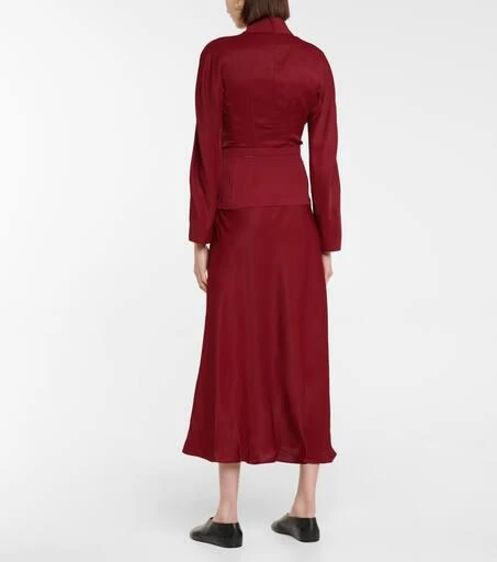 �商品Jil Sander|长袖中长连衣裙,价格¥9010,第3张图片详细描述