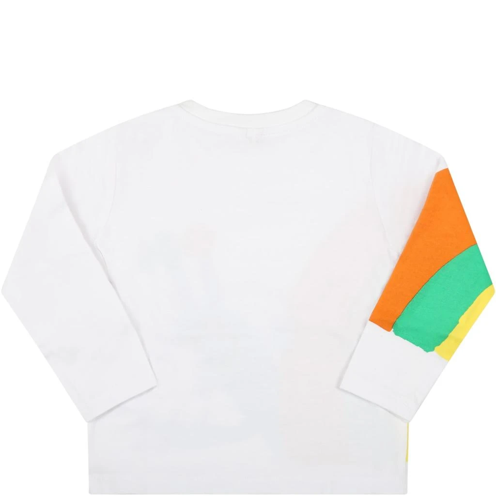 商品Stella McCartney|Stella McCartney Kids White T-shirt For Baby Boy With Snail,价格¥604,第2张图片详细描述