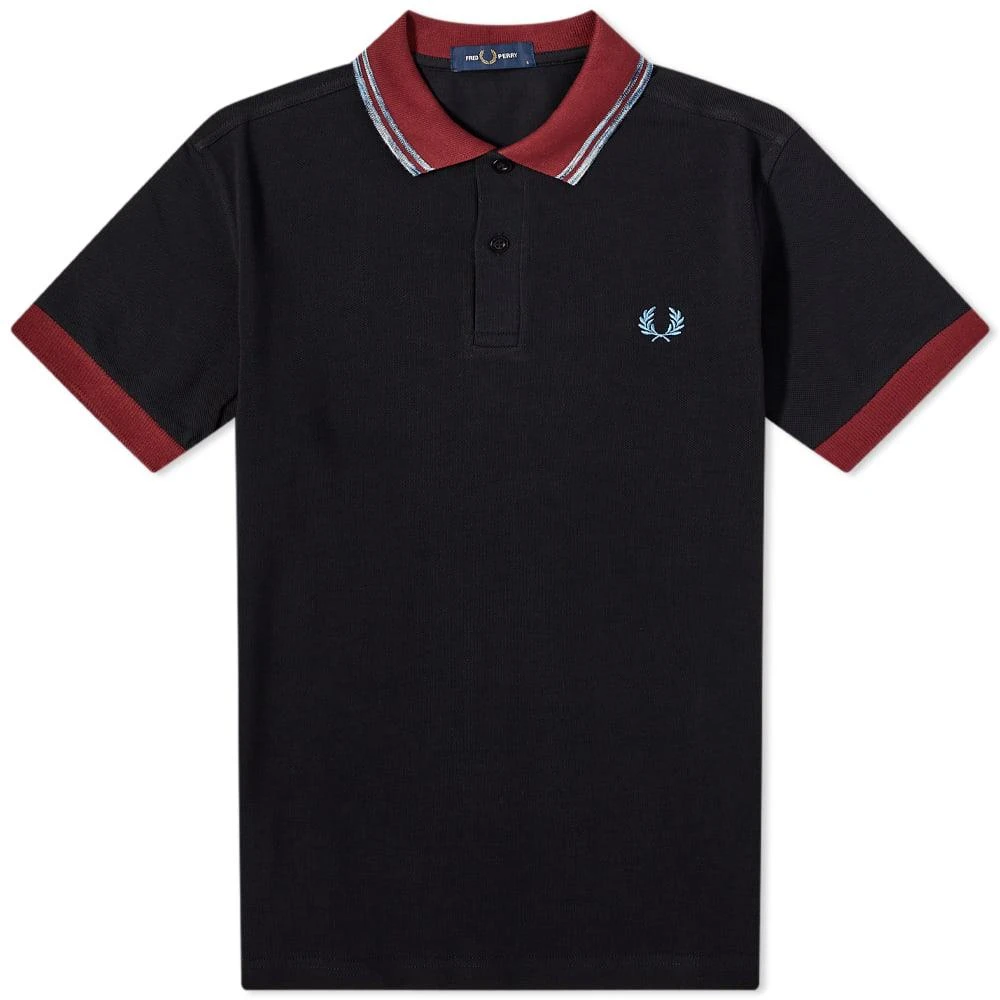 商品Fred Perry|Fred Perry Space Dye Tipped Polo,价格¥393,第1张图片