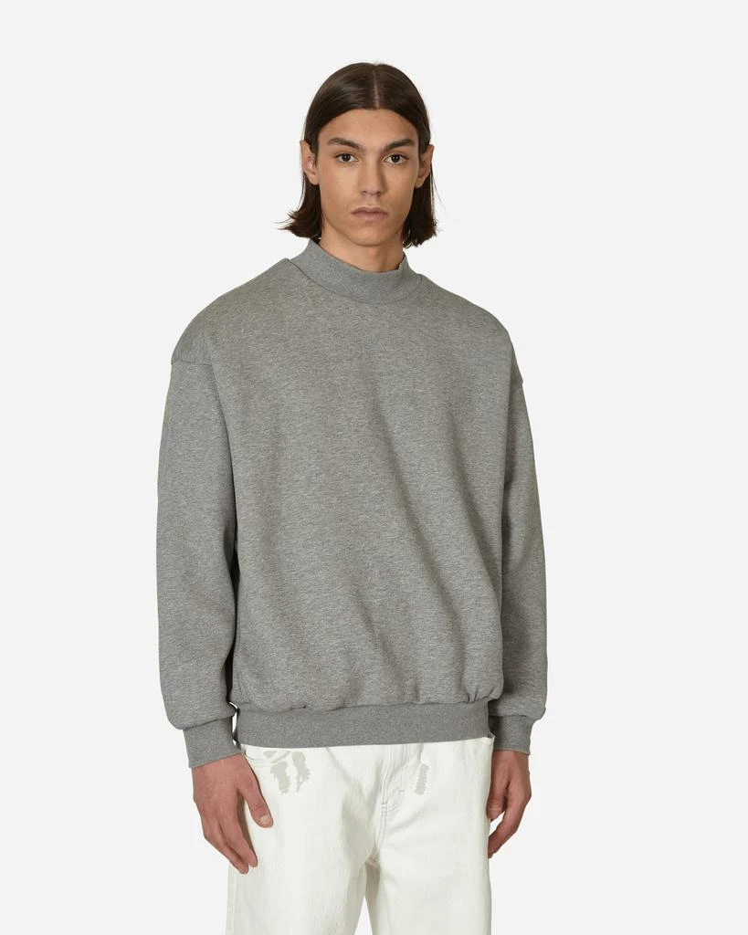 商品Adidas|Basketball Heather Crewneck Sweatshirt Grey,价格¥346,第1张图片