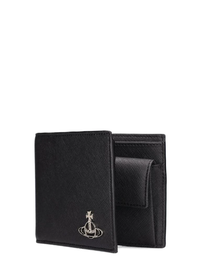 商品Vivienne Westwood|Faux Saffiano Billfold Wallet,价格¥1697,第1张图片