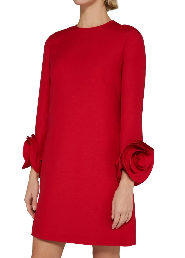 商品Valentino|短款玫瑰细节连衣裙,价格¥31684,第4张图片详细描述