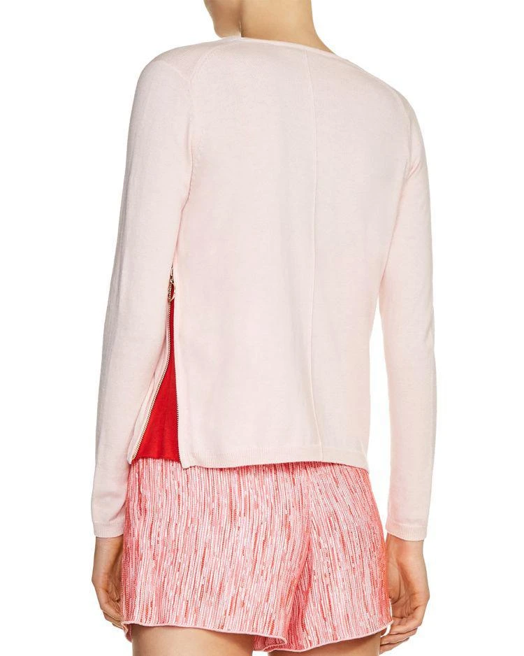 商品Maje|Marcia Zip-Detail Cardigan,价格¥963,第2张图片详细描述