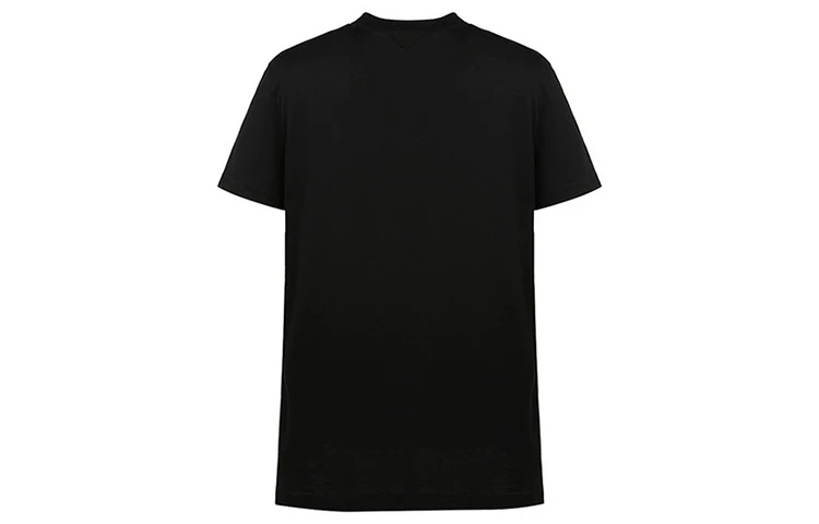 商品[国内直发] Prada|普拉达 圆领套头短袖T恤 男款 黑色,价格¥3301,第3张图片详细描述